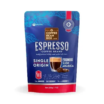 CoffeeBeanBox Colombia Single Origin Espresso Çekirdek Kahve 200 gr (Espresso İçin Öğütülmüş)