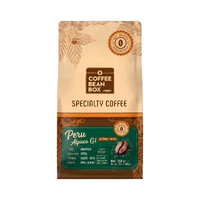CoffeeBeanBox Peru Alpaca MCM G1 Kavrulmuş Çekirdek Kahve 250 gr (Filtre Kahve İçin Öğütülmüş)