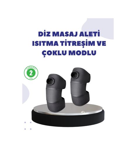 COjans TRİTHLTUCZZZGLRD116-2-BLNCCC Diz Ve Dirsek İçin Isıtmalı Masaj Dizlik Aparatı Çok Renkli