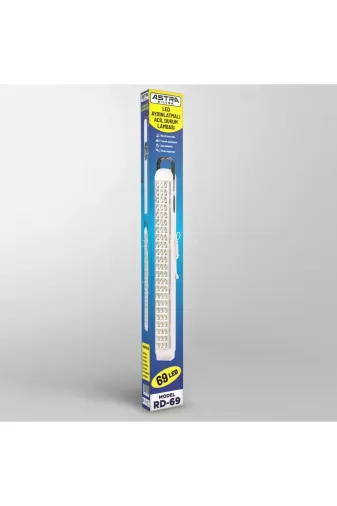 ÇOKAN Astra Silver Rd-69 69 Ledli Acil Aydınlatma Işıldak Kamp Işığı