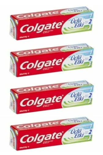 Colgate TYBUA4FWRKKCVY4U44 Üçlü Etki 100 Ml 7891024132173 (4 Adet)