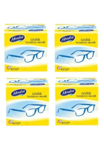 Cool 00456787457 Mendiva Gözlük Temizleme Mendili 40Lı 4 Paket