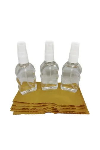 Cool 008798944 Gözlük Temizleme Bezi - Gözlük Temizleme Spreyi (3 Lü Set)