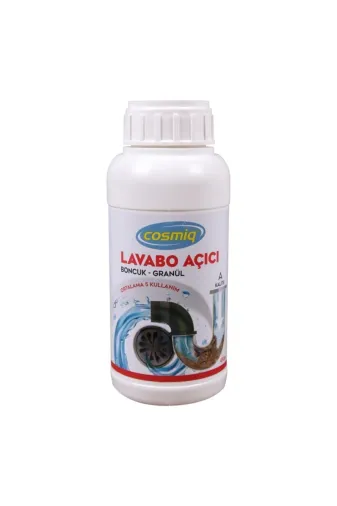 cosmig 18909 Lavabo Açıcı Toz Granül Tesisat Borusu Açıcı 450 Gr
