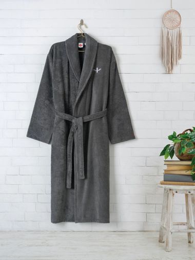 Cotton box Tek Bornoz Wellness Zen  s/m Antrasit