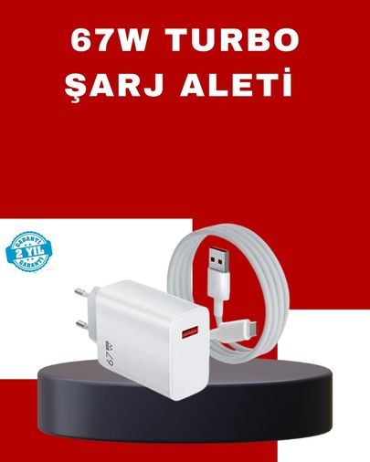 Ctstones 120386768 Mey İthalat 67 Watt Yüksek Güç Şarj Adaptörü Mi 10 Mi 11 Mi 12 Uyumlu