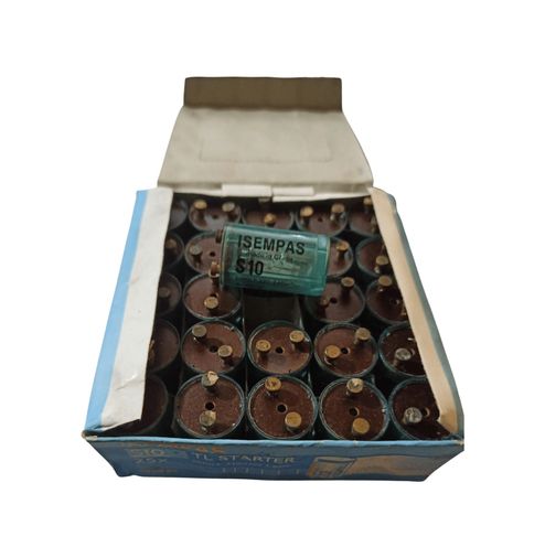 Ctstones MEY0178912365-BLMY Mey İthalat Floresan S10 Starter 220-240V 4-80 Watt 1 Paket 25 Adet