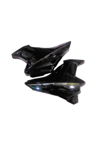 CTVR YBR125244 Yamaha Ybr125 Yan Kapak Takımı Siyah 2010-2012 Uyumlu