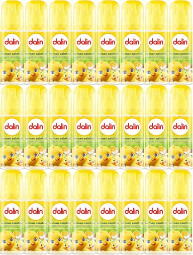 Dalin Bebek Kolonyası 150ML Orman Esintisi (Turunçgiller-Yasemin-Misk Kokulu) (24 Lü Set)