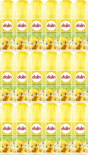 Dalin Bebek Kolonyası 150ML Orman Esintisi (Turunçgiller-Yasemin-Misk Kokulu) (18 Li Set)