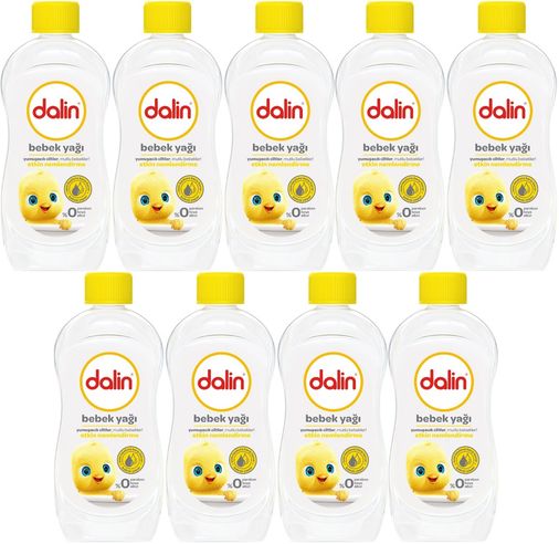 Dalin Bebek Yağı 300ML Klasik Etkin Nemlendirici (9 Lu Set)