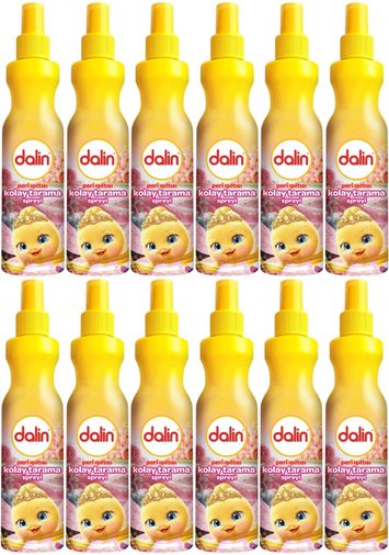 Dalin Kolay Saç Tarama Spreyi 200ML Peri Işıltısı (12 Li Set)