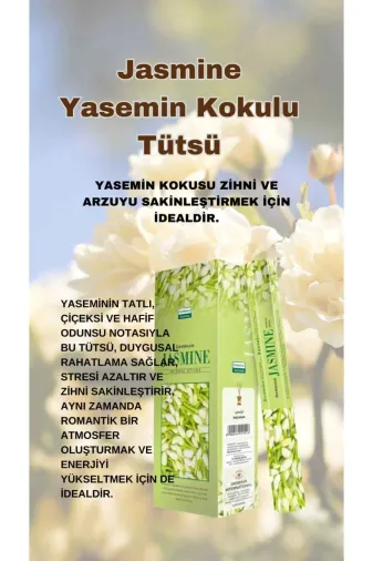Darshan ÇAREYASEMİN Yasemin Terapi Tütsüsü 20 Çubuk