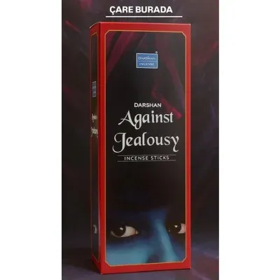 Darshan Incense - Against Jealousy 20'li Çubuk Tütsü (Nazara & Kötü Enerjilere Karşı Koruma)