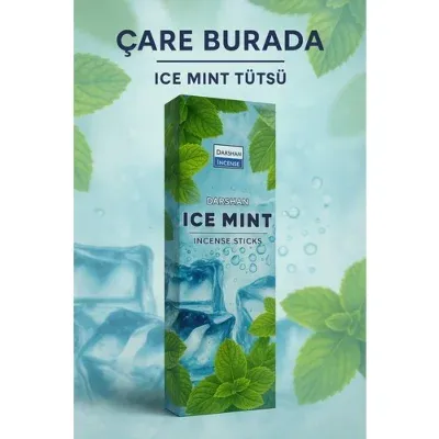 Darshan Incense - Ice Mint Çubuk Tütsü (20'li)
