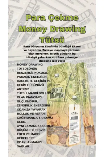 Darshan moneycare Para Çekme Money Drawing Tütsü 20 Çubuk
