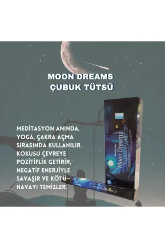Darshan moonsdre Moon Dreams ( Ay Rüyası ) Tütsü 20 Çubuk