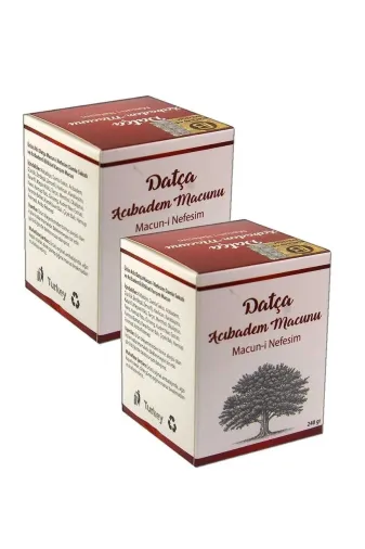 Datça Anonim 2-DT-DTC-CBDM-M-6 Datça Acıbadem Macunu- Orijinal Bandrollü- Macun-I Nefesim 240 Gr -2 Adet E.a.