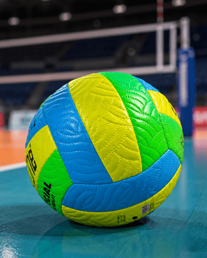 Dayanıklı Voleybol Topu Yumuşak Dokulu Dengeli Sekme Yapısı