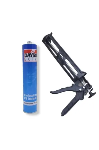Dayson bibi1903-31 Pu Mastik Silikon Yapıştırıcı Siyah 280 Ml Silikon Tabancası