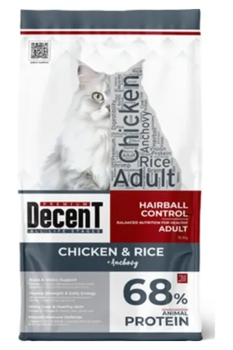 Decent 8694686407851 Premium Tavuklu Yetişkin Kedi Maması 1,5 Kg