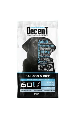 Decent 8694686407912 Somonlu Yetişkin Köpek Maması 15 Kg