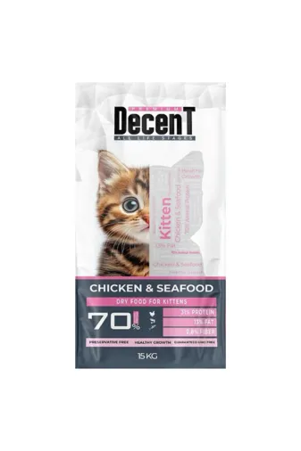 decent premium TYCCADE47D1B0FC402099CF09 Tavuklu Ve Balıklı Yavru Kedi Maması 15 Kg