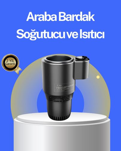 Dejavupc TKNUCZZZHS278TERMOS-2MKR Araç İçi Isıtıcı Soğutucu Bardaklık 60 C Isıtma -4 C Soğutma Çok Renkli
