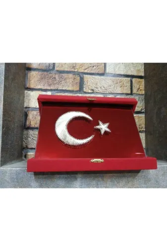 dekorasyonsepetim 0012fmy Filografi Türk Bayrağı