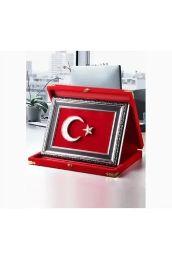 dekorasyonsepetim tablo003my Filografi Türk Bayrağı