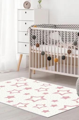 Dekoreko Kids-135 Kids Halı 2123 Pudra 2