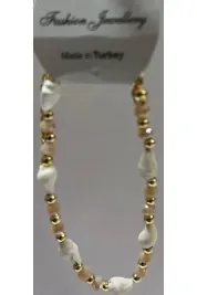 Deniz Kabuğu Zincir Bileklik-43