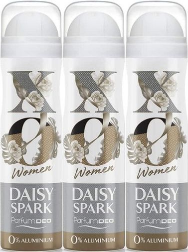 Deodorant 150ML Women-Kadın Daisy Spark (3 Lü Set)