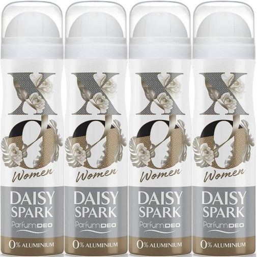 Deodorant 150ML Women-Kadın Daisy Spark (4 Lü Set)