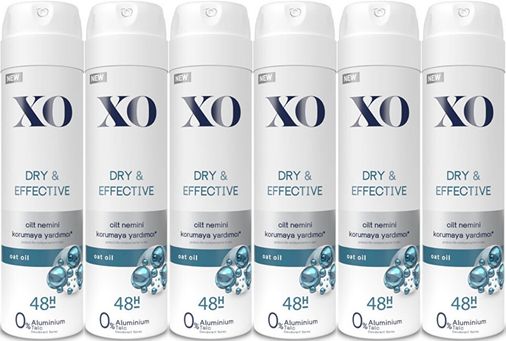 Deodorant 150ML Women-Kadın Dry & Effective (6 Lı Set)