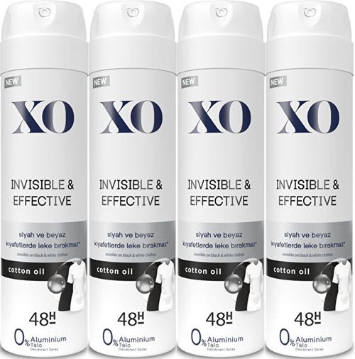 Deodorant 150ML Women-Kadın Invisible & Effective (4 Lü Set)