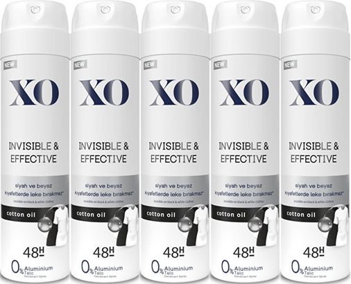 Deodorant 150ML Women-Kadın Invisible & Effective (5 Li Set)