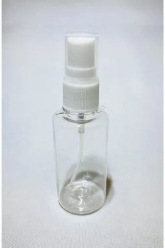 dercam 8697431744027 Plastik Fısfıslı Kolonya Şişesi 20 Adet 50 Cc