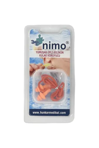Dermateks 8698973761183 Nımo Kulak Tıkacı Silikon İpli (Çam Tıpı)