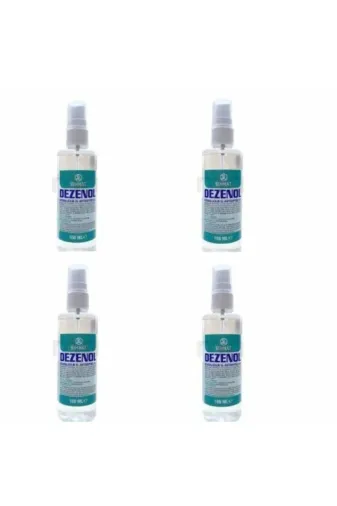 Dezenol 80000260116142 Antiseptik Solüsyon Spreyi El Ve Cilt Dezenfektanı 4 Ad, X 100 Ml