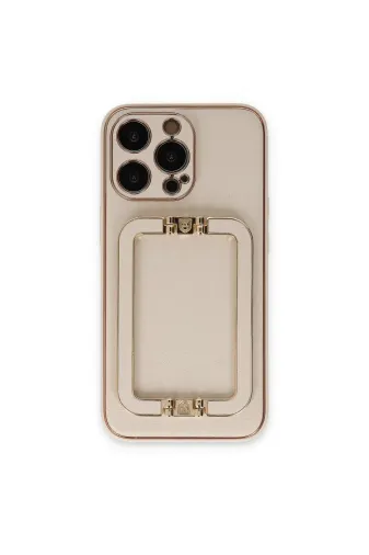 DGY STORE A0046-14148 İphone 13 Pro Kılıf Coco Elit Kapak - Gold