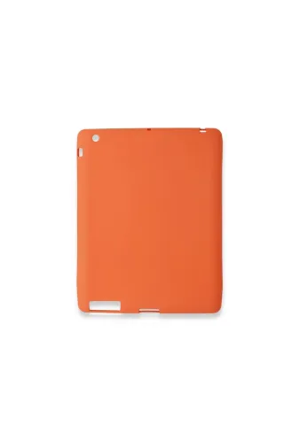 DGY STORE A0046-19213 İpad 4 9.7 Kılıf Evo Tablet Silikon - Turuncu