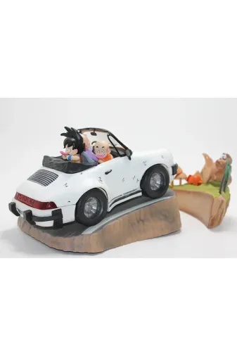 DGY STORE tkl99031 Anime Dragon Ball Son Goku, Kuririn, Usta Roshi Figürü 17 Cm
