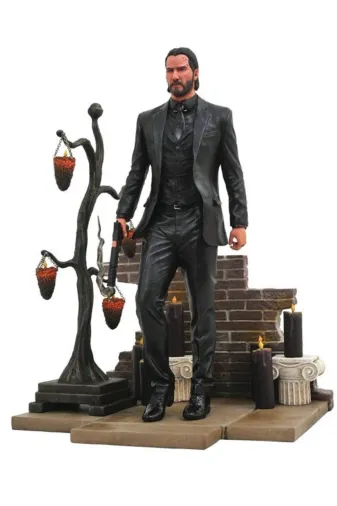 Diamond Select Toys 699788830369 : John Wick- Chapter 2 John Wick (Gallery Diorama)