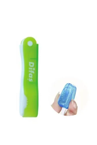 Difaş TYBTM20TUIJ95CA029 Yeşil Katlanır Mini Diş Fırçası Koruyucu Ü715777