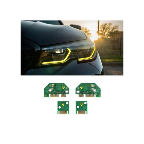 Diğer 000BMWG20MOD2019 Bmw G20 Lci Angel Led Modülü Sarı 2019-2022 Arası Laser Far Uyumlu