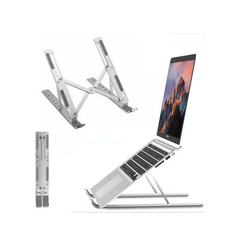 Diğer 109682920 Taşınabilir Laptop Stant Bilgisayar Stant Notebook Stant Tüm Laptoplarla Uyumlu Bilgisayar Standı Taşınabilir Metal Kaymaz Stant Dizüstü Bilgisayar Stantları Stantı