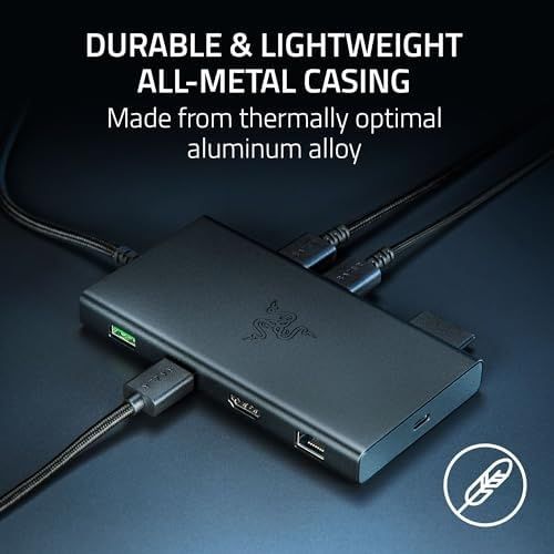 Diğer 109683929 Usb-C - Hdmı, Gigabit Ethernet, 3,5 Mm Ses Bağlantı Noktası, Usb-A Ve -C İle 11 Bağlantı Noktası, Windows Ve Mac İle Uyumlu 4K İle Ekran Çıkışı, 7.1 Surround Ses Siyah