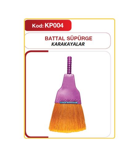 Diğer 110478749 Karakayalar Plastik Süpürge Battal Kp-004