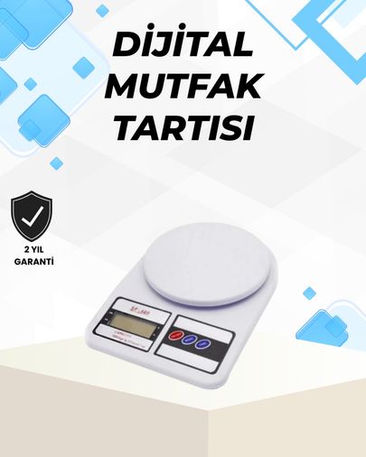 Diğer 111345289 Hassas Tartım İçin Dijital Mutfak Terazisi 10Kg / 1G